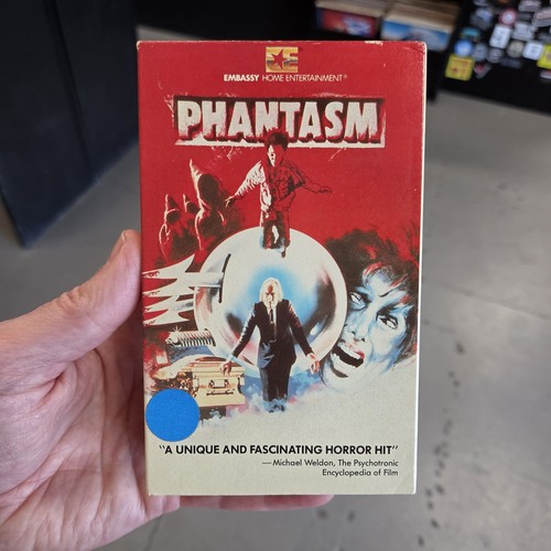 Phantasm betamax tape rare - betamax,