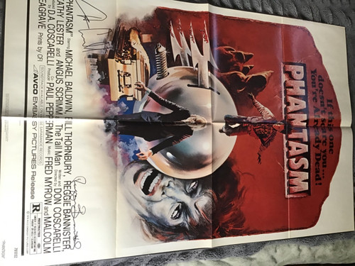 Phantasm original fold poster - phantasm,