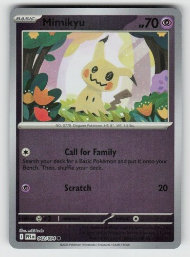 Reverse holo mimikyu 042 094 - mimikyu, 042/094