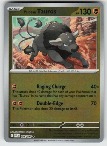 Paldean tauros 048 094 - tauros, 048/094